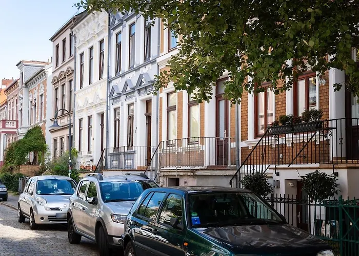 Apartmán Cy Neustadt - Balkon - Innenstadt - Altbau Brémy